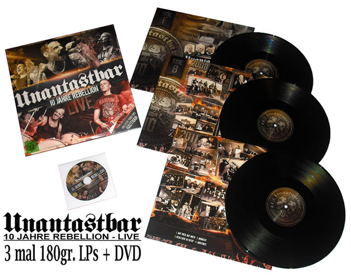 Unantastbar 10 Jahre Rebellion Vinyl