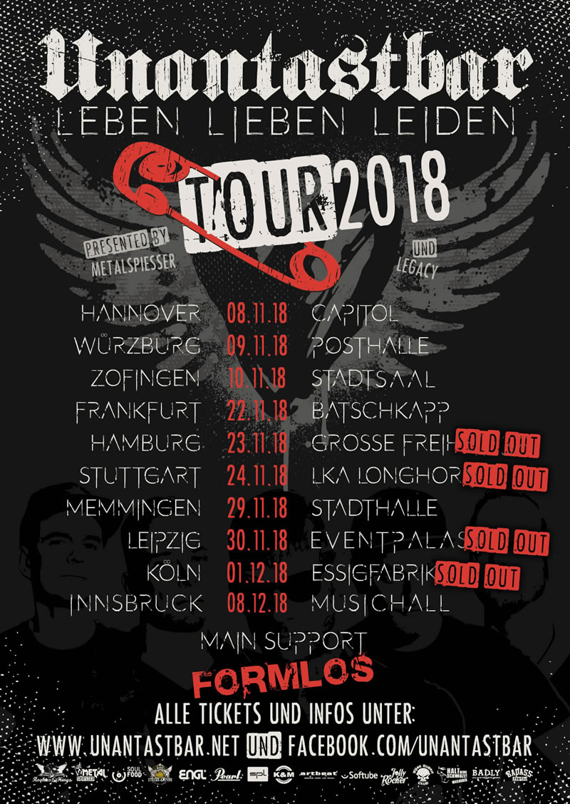 unantastbar tour 2018 part 2