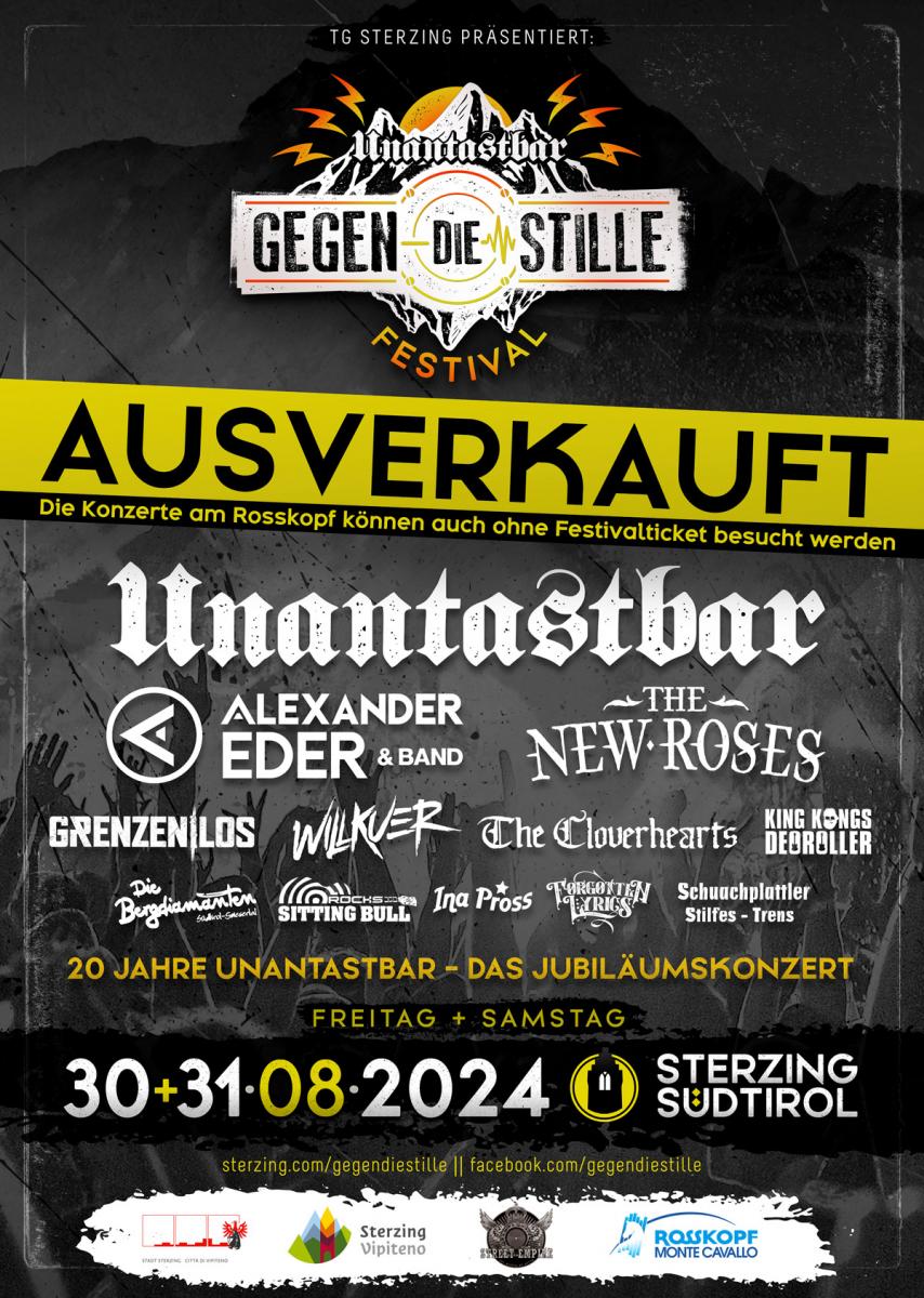 GEGEN DIE STILLE Festival Sterzing Südtirol Unantastbar