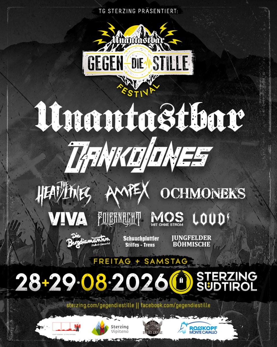 Unantastbar GEGEN DIE STILLE Festival Sterzing