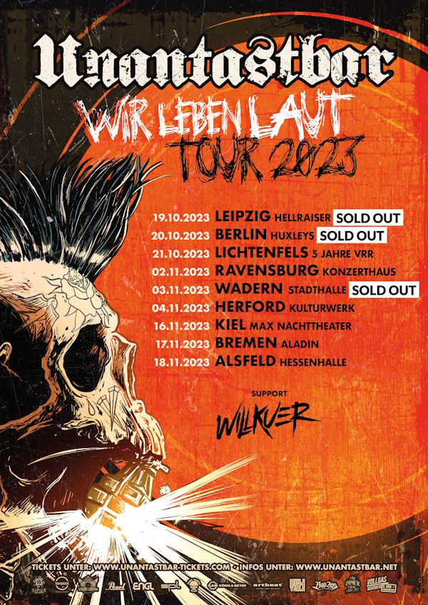 unantastbar wir leben laut tour herbst 2023