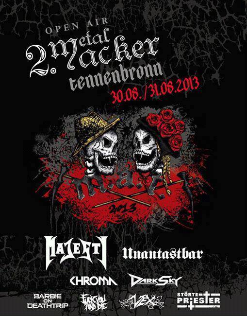 Unantastbar Metal Acker Tennenbronn Majesty Störte Priester Dark Sky