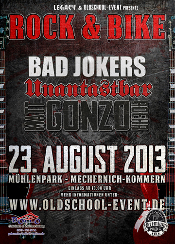 Unantastbar Rock and Bike Gremium MC Mat Gonzo Roehr Bad Jokers