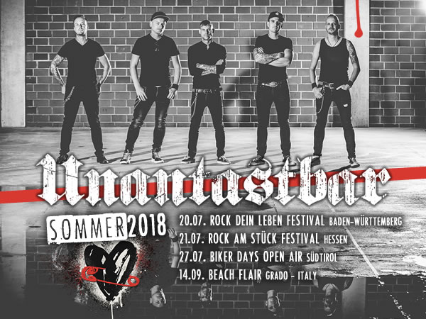unantastbar festivals 2018 punkrock rock dein leben beach flair rock am stück biker days südtirol