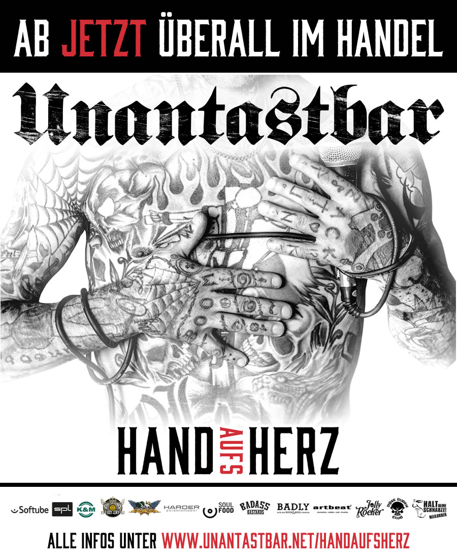 unantastbar hand aufs herz im handel